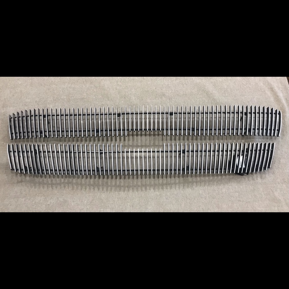 Chevrolet Silverado 1500 Billet Grille Grill Front Hood Aluminum Vertical Insert - Picture 3 of 13